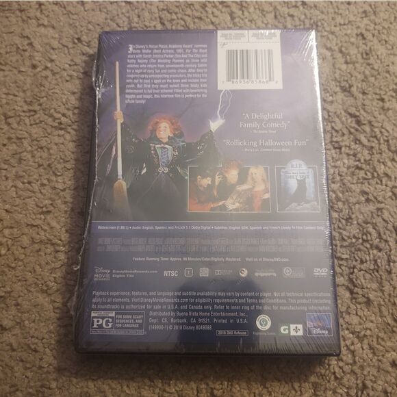 Hocus Pocus DVD BRAND NEW SEALED - Picture 2 of 2